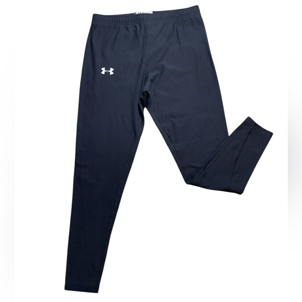 H8- Women’s XL Under Armour Navy Blue Performance Leggings